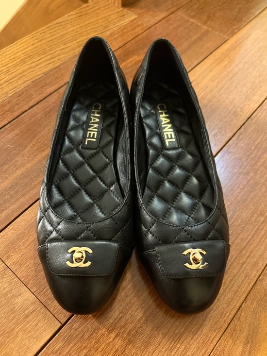 CHANEL Shoes - Quilted Ballet Flats